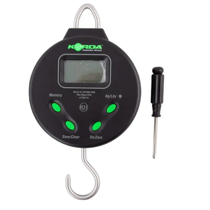 Cantar Digital Korda Scales 132lb/60kg Cel mai vândut