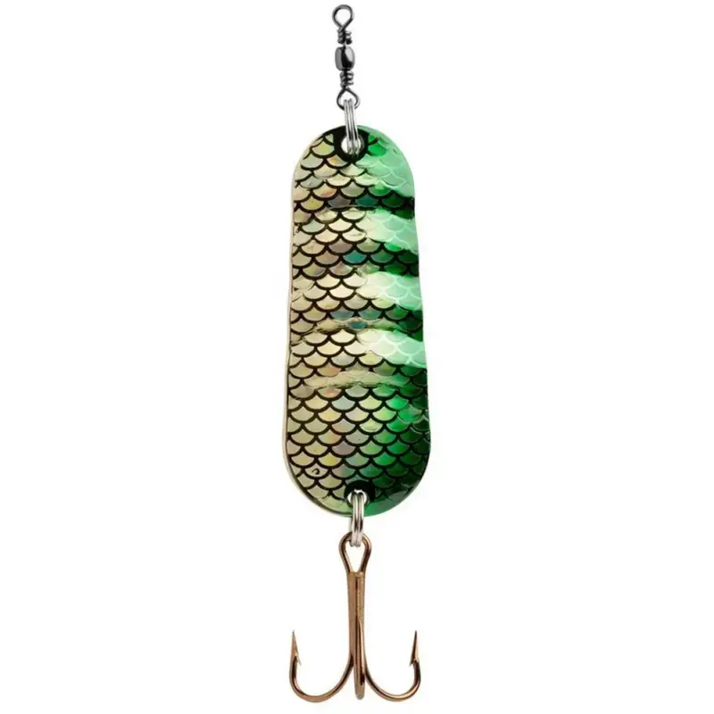 Lingurita Abu Garcia Atom, Gold Green Flash, 9cm, 35g Ultima șansă