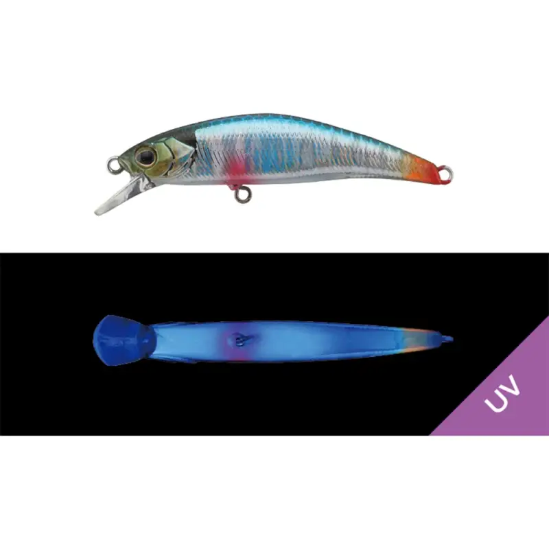 Vobler Jackall Tricoroll Ryushin, Etchu Yukishiro Blue Back, 4.3cm, 3g Noutate