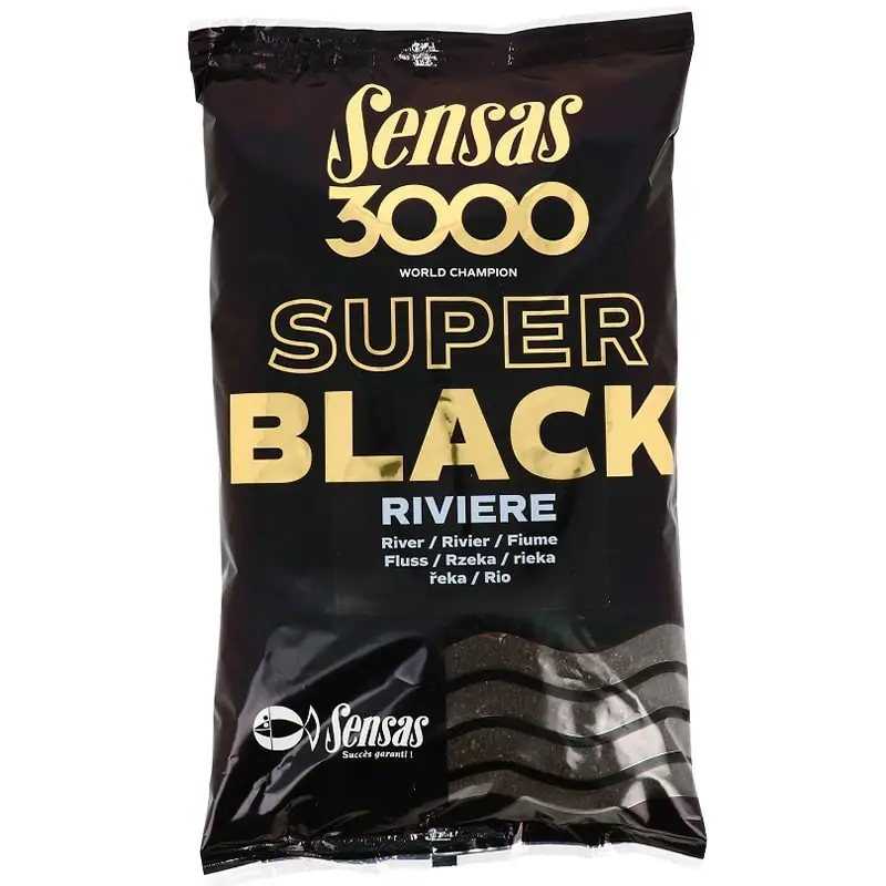 Nada Sensas 3000 Super Black Riviere, 1kg Cumpărături sigure