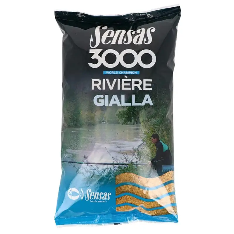 Groundbait Sensas 3000, Gialla, 1kg Transport gratuit