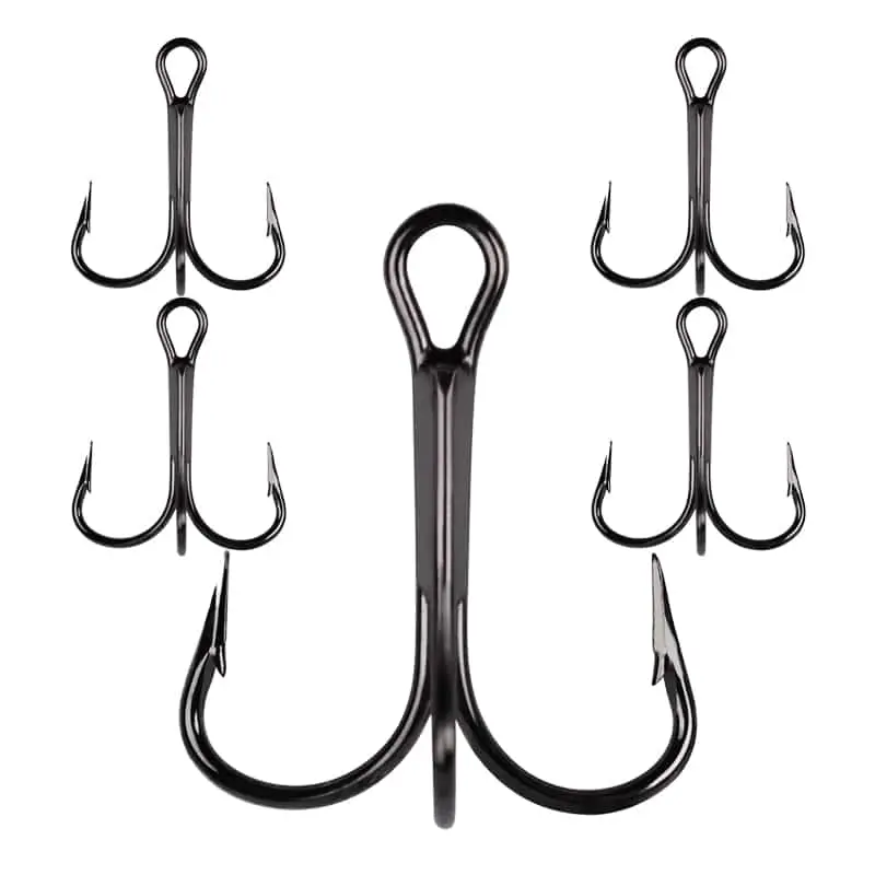 Ancora Tripla Scurta Mustad Ultrapoint Nichel, nr.14, 5buc Plată securizată