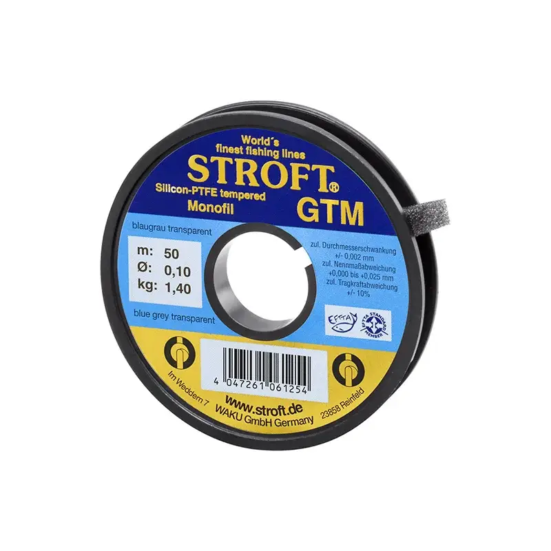 Fir Stroft GTM, Grey, 0.10mm, 50m Plată sigură