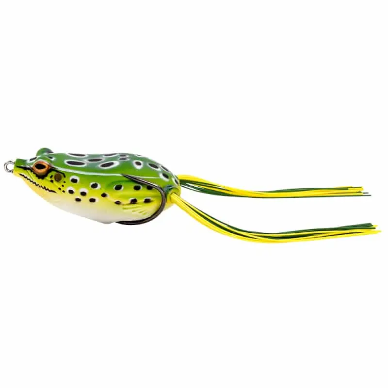 Naluca Savage Gear Hop Walker Frog, Green Leopard, 5.5cm Plată sigură