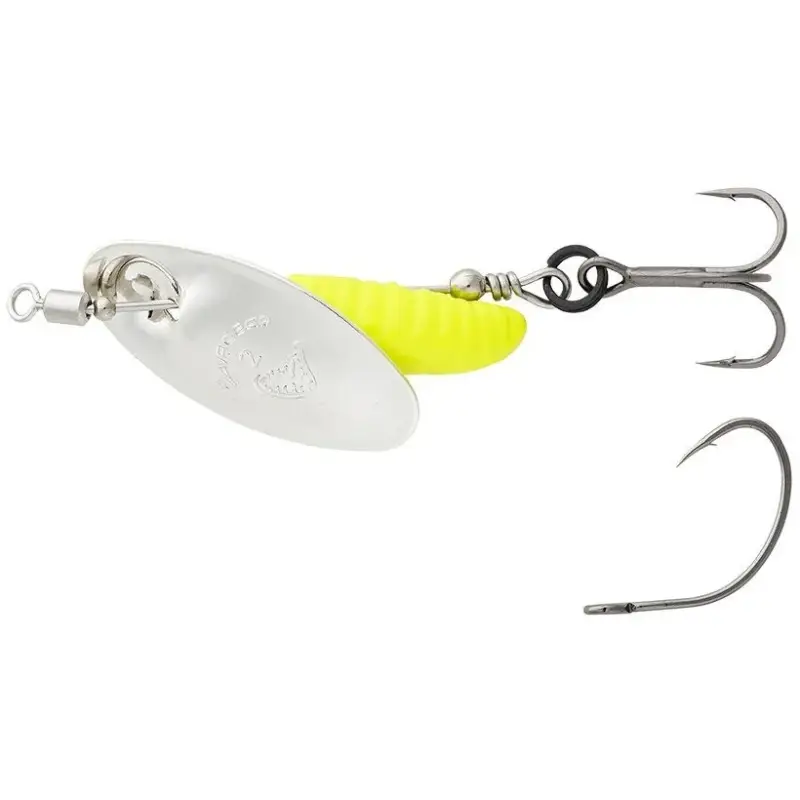 Lingurita rotativa Savage Gear Grub Spinner, nr.1, Silver Yellow, 3.8g Nu rata