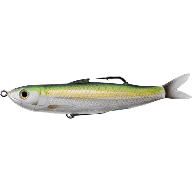 Mai ieftin Swimbait Livetarget Hollow Body Shiner, Metallic Lemon Lime, 11.5cm, 14g