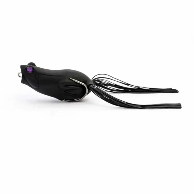 Cel mai bun preț Naluca Savage Gear Hop Popper Frog, Black, 5.5cm