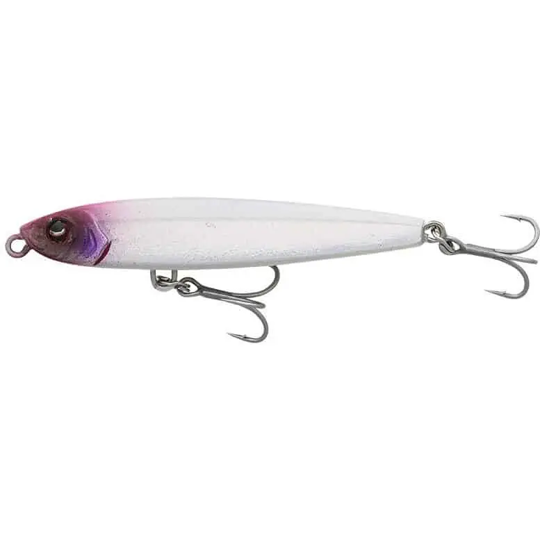 Ultima șansă Vobler Savage Gear Jig Pencil Micro Z Sinking, Holo White Glow, 5.6cm, 15g