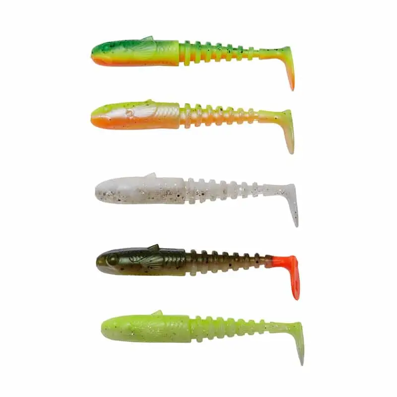Shad Savage Gear Gobster, Dark Water Mix, 9cm, 5buc Preț promoțional