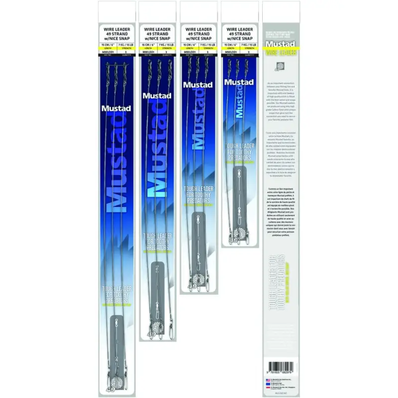 Struna Mustad Coastlock 7×7, 25lbs, 3buc/plic Reducere de preț