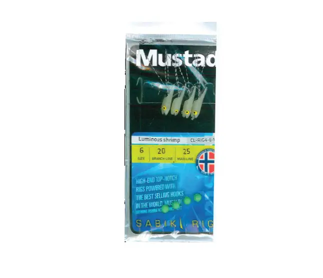 Transport gratuit TAPARINA LUMINOUS SHRIMP NR.6 4BUC/PL