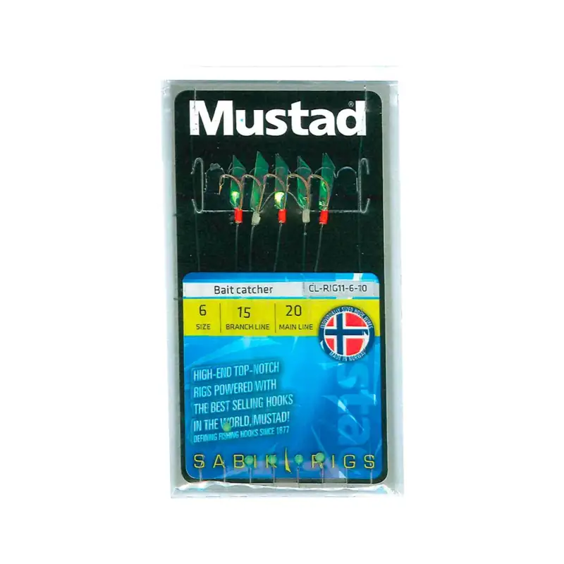 Preț promoțional Taparina Mustad Bait Catcher, nr.6, 5buc