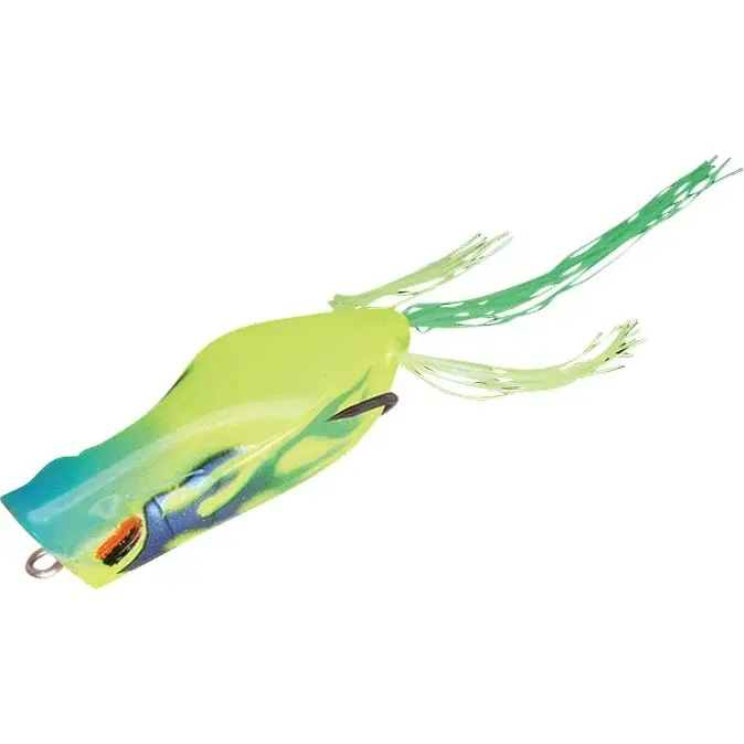 Naluca Jackall Gavacho Frog, Oretachi Fire Chartreuse, 6.9cm, 16g Lichidare de stoc