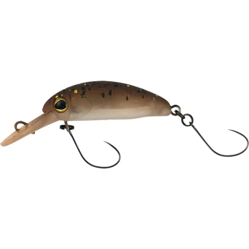 Noutate Vobler Jackall Chibi Buriburi Minnow, Endo Glow Pelle Brown, 3.1cm, 1.6g