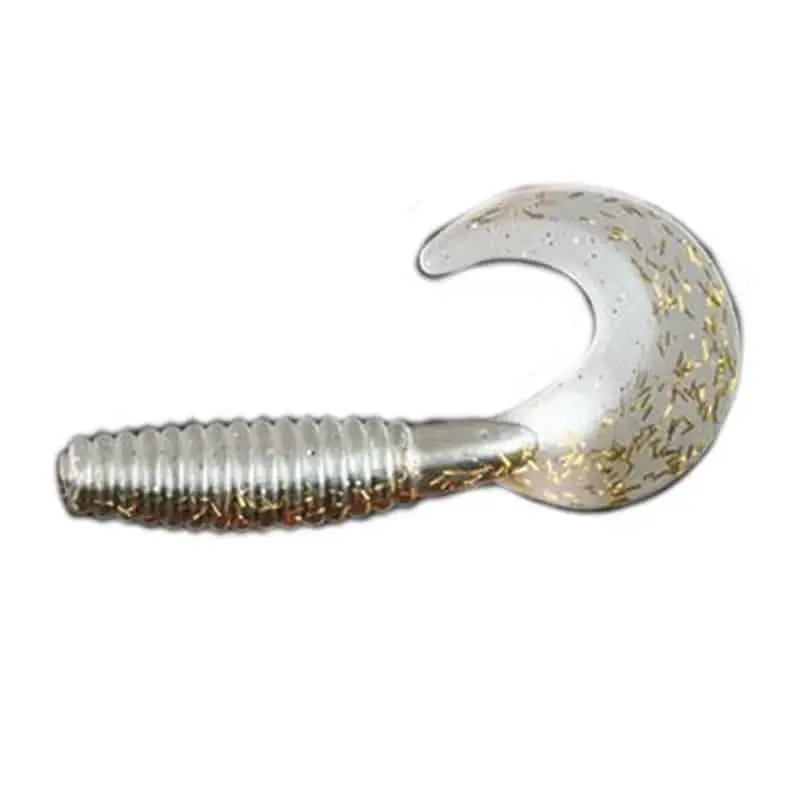 Grub Nomura Vibra Tail, Golden Glitter, 7cm, 3.5g, 10buc Ofertă