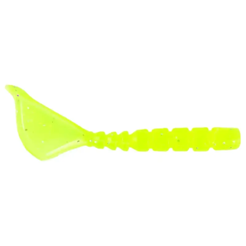 Grub Mustad Aji Finesse Hila, Clear Chartreuse, 4.3cm, 12buc Lichidare de stoc