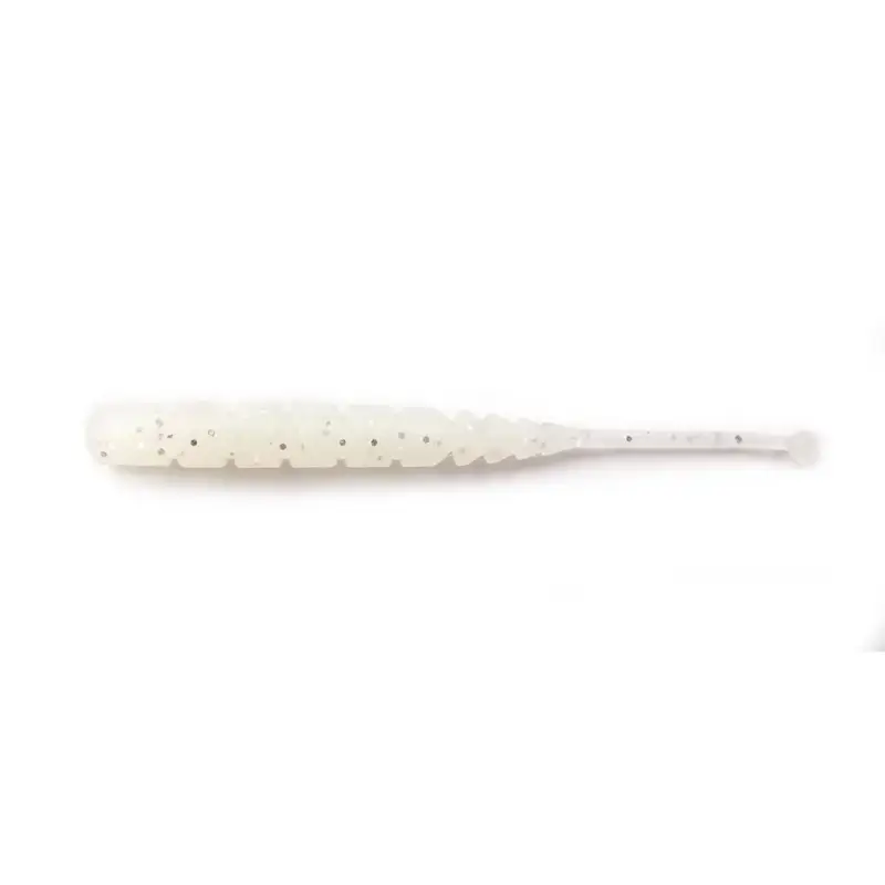 Shad Mustad Aji Ball Tail, White Luminous, 5cm, 12buc Mai ieftin