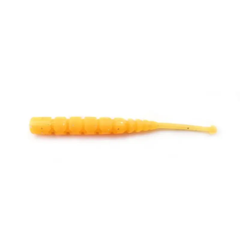 Nu rata Shad Mustad Aji Ball Tail, Orange Luminous, 5cm, 12buc