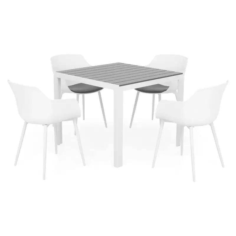 ENCORE/PACO Set mobilier terasă/grădină, 4 scaune și masă Bestseller