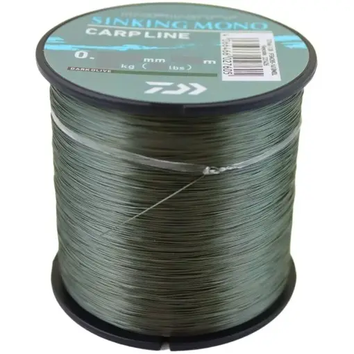 Retur gratuit Fir Monofilament Daiwa Infinity Sinking Carp Line, Dark Olive, 810-1410m