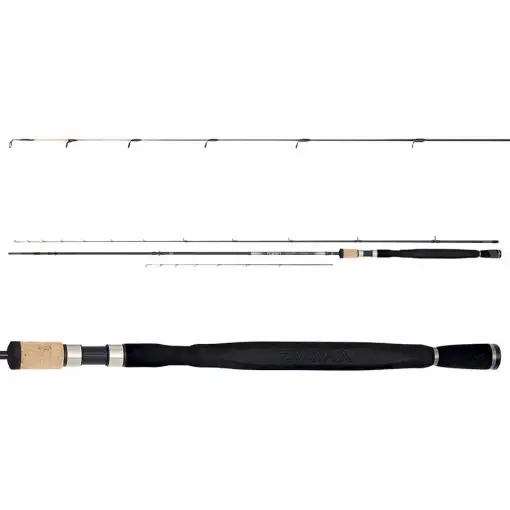 Lanseta Daiwa N'Zon Super Slim Power Feeder, 3.30m, 150g, 2+2 tronsoane Popular