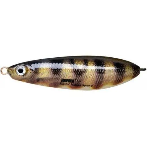 Reducere specială Lingurita oscilanta Rapala Rattlin' Minnow Spoon, culoare PEL, 8cm, 16g