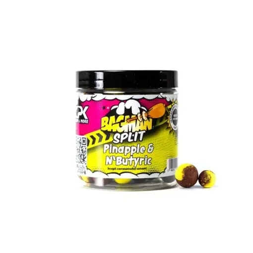 Boilies pentru Carlig Critic Echilibrat CPK Bagman Split, 10-14mm, 120g Cumpărături sigure