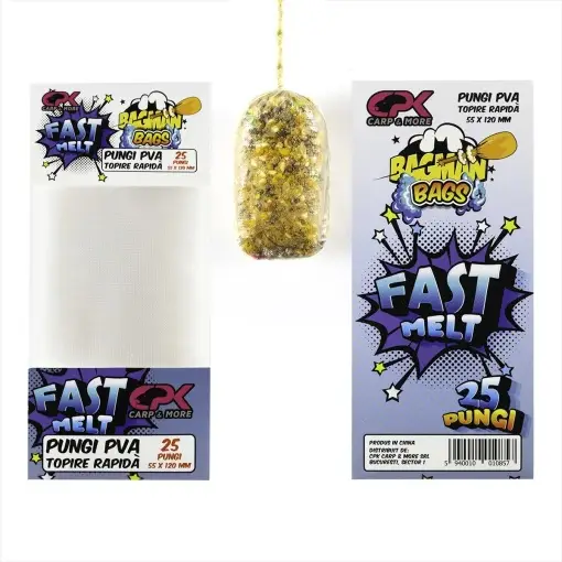 Pungi PVA CPK Bagman, Fast Melt, 25buc Retur gratuit