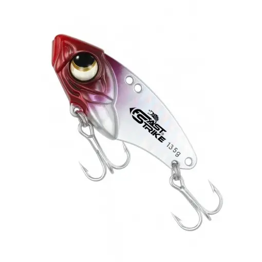 Cicada Fast Strike Cyborgstone Vibe, Deep Red Head Flash, 5cm, 10g Popular