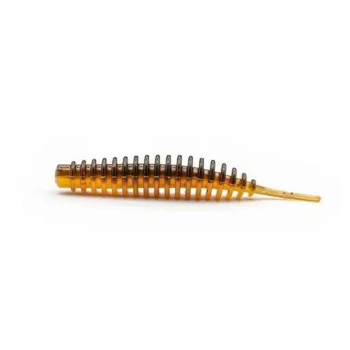 Worm Fast Strike Flexy Worm 5cm, 10buc/plic, Candy Caramel Livrare expres