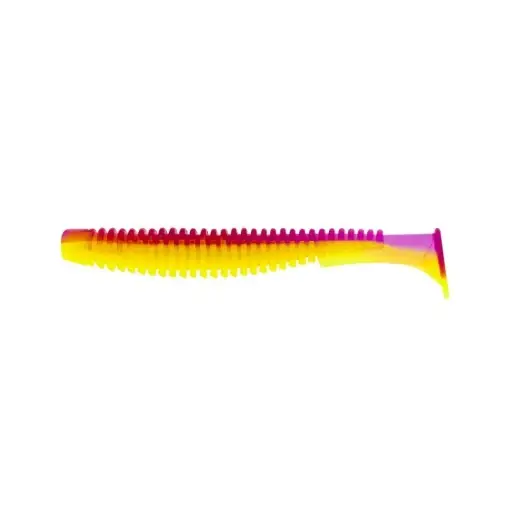 Shad Fast Strike Down Shad 9cm, 10cm/plic, Orange Neon Yellow Livrare expres