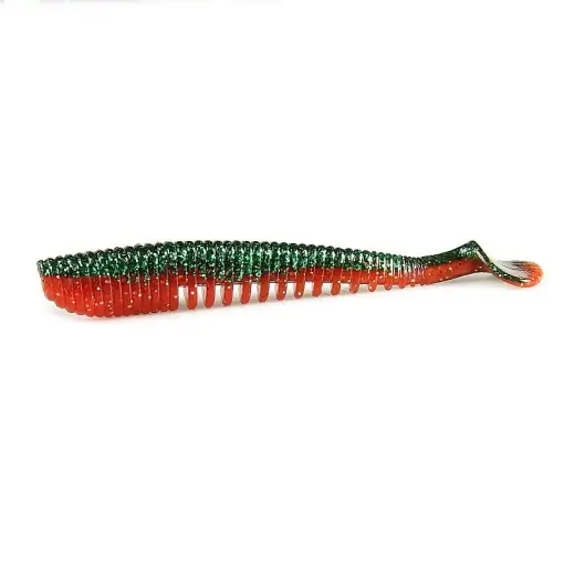 Shad Fast Strike Takeda Shad, Green Red Pepper 11, 5cm, 1g, 20buc/plic Premium