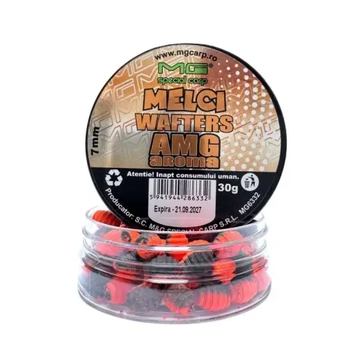 Cel mai vândut Melci Wafters MG Carp, 10x7mm, 30g