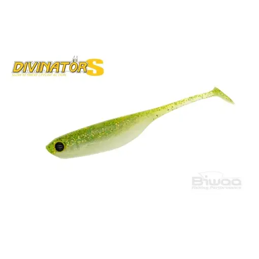 Shad Biwaa Divinator S Evo Apple Mint 10cm, 4buc/plic Transport gratuit