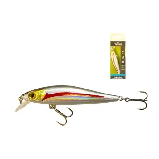 Vobler Wizard Shallow Shad Slow Sinking Red Belly, 9cm, 12g Plată securizată
