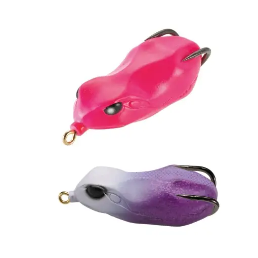 Cumpărături sigure Creatura Tiemco Vajra Frog FRG-60, Triple Purple, 6cm