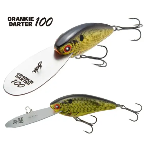 Vobler Tiemco Crankie Darter 100F, Classic Gold, 7cm, 13g Nu rata