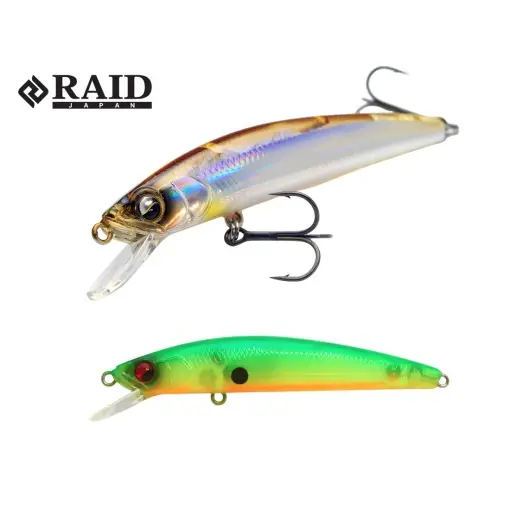 Ofertă specială Vobler Raid Japan Level Minnow Quick72, Sukeru Lime Chart, 7.2cm, 5.2g