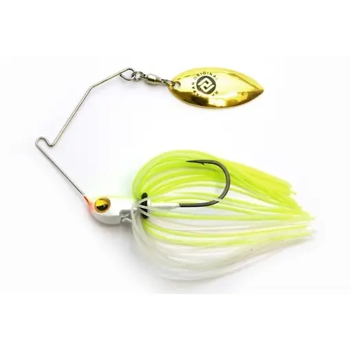 Lichidare de stoc Spinnerbait Raid Level Spin Pino Single Willow, Chart Back Pearl, 7g