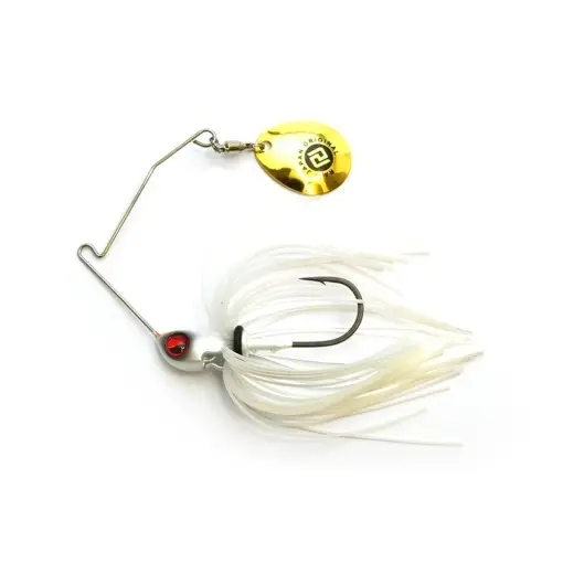 Spinnerbait Raid Level Spin Pino Single Colorado, Pearl White, 7g Reducere de preț
