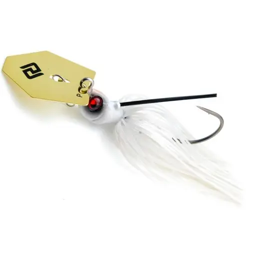 Chatterbait Raid Maxx Blade Power, Pearl White, 14g Reducere de preț