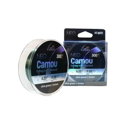 Fir Monofilament Carp Expert Neo Camou Olive Green + Brown, 300 m Reducere specială