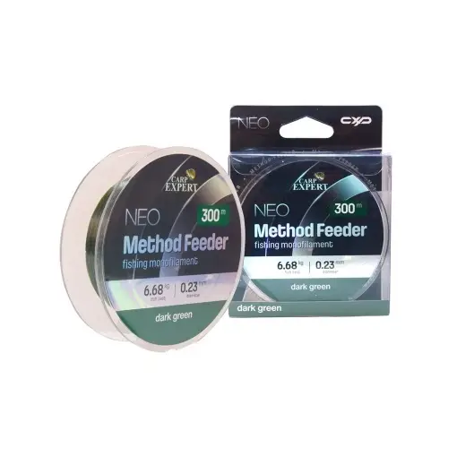Ultima șansă Fir Monofilament Carp Expert Neo Method Feeder Double Dark Green, 300 m