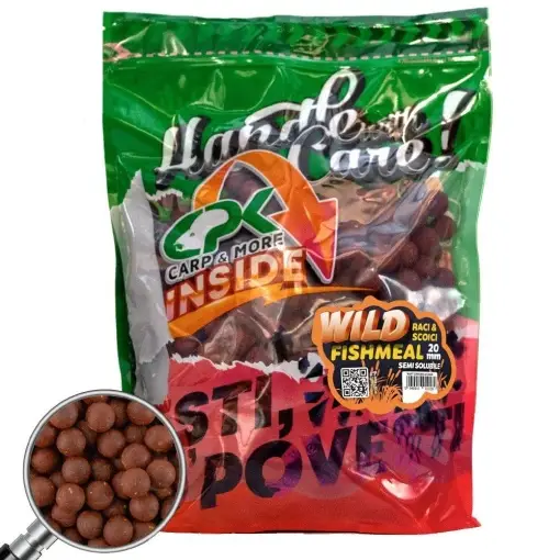 Cel mai bun preț Boilies Semisolubil CPK Wild Carp, Raci & Scoici, 3kg