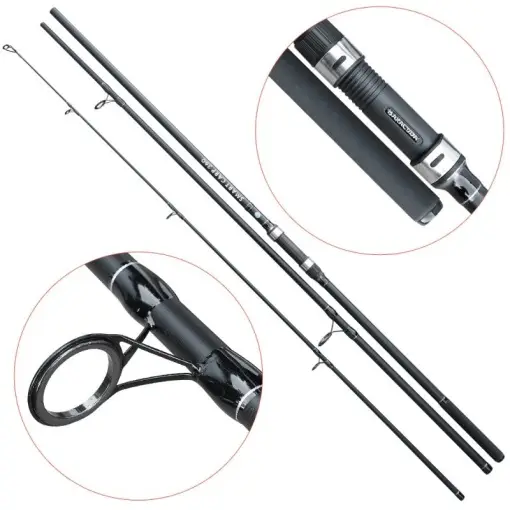 Lanseta Baracuda Smart Carp 3.90m, 3lbs, 3 tronsoane Reducere