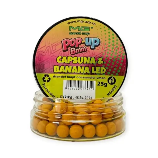 Pop-Up MG Carp, 8mm, 25gr Calitate înaltă