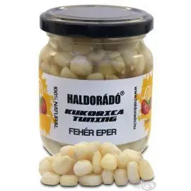 Cumpărături sigure Porumb Haldorado Tuning alb, capsuna, 130g