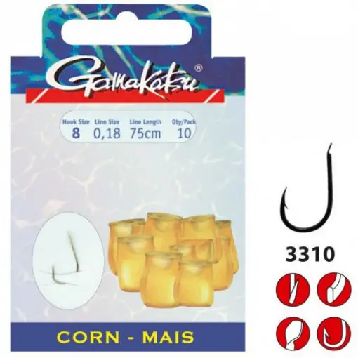 Vezi acum Carlige legate Gamakatsu 3310B, 0.18mm, 10buc