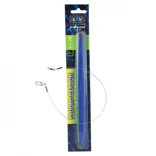 Plată sigură Struna L&K Fluorocarbon, transparent, 25cm, 2buc