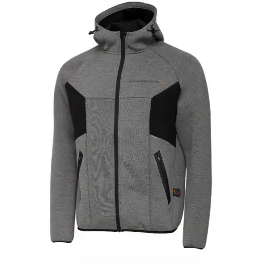 Hanorac Savage Gear Tec Foam Zip, gri Reduceri